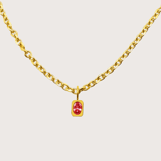 Zaria Necklace in Gold